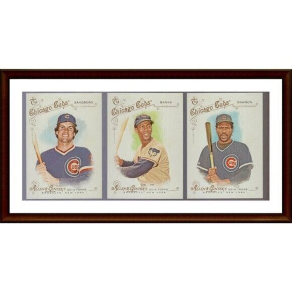 2014 Topps Allen & Ginter Chicago Cubs 8 Card Team Set Banks Ryne Sandberg - Picture 3 of 3